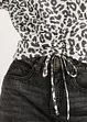 Kurze Bluse mit Raffungen, bonprix