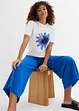 Bedrucktes T-Shirt aus reiner Baumwolle, bonprix