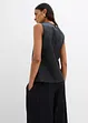 Lederimitat-Top, bonprix
