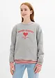 Sweat doux en coton mélangé, bonprix