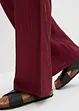 Schlupfhose aus strukturiertem Viskose-Mix, bonprix