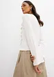 Langarmshirt aus Rippe, bonprix