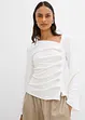 Langarmshirt aus Rippe, bonprix