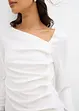 Langarmshirt aus Rippe, bonprix