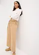 Bundfaltenhose mit Bindeband, bonprix