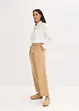 Bundfaltenhose mit Bindeband, bonprix