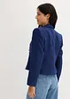 Doppelreihiger Kurzblazer mit Strukturmuster, bonprix