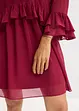 Chiffonkleid mit Volants, bonprix