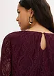 Spitzen-Bluse mit Volants, bonprix