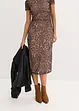 Midikleid aus softem Mesh, bonprix