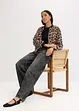 Blouson aus fließendem Satin, bonprix