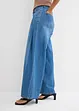 Wide-Leg-Jeans Mid Waist, bonprix