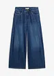 Wide-Leg-Jeans Mid Waist, bonprix