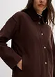 Twill-Jacke mit Cordkragen, bonprix