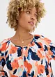 Tunika-Kleid aus Borkencrepe, bonprix