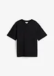 T-Shirt aus heavy Strukturjersey, Loose Fit, bonprix