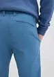 Regular-Fit Bundfaltenhose aus Baumwoll-Twill, Straight, bonprix