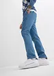 Regular-Fit Bundfaltenhose aus Baumwoll-Twill, Straight, bonprix