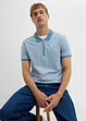 Piqué-Poloshirt mit Reißverschluss, bonprix