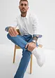 Business-Hemd mit Kontrastdetails aus reiner Baumwolle, Regular Fit, bonprix