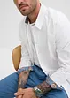 Business-Hemd mit Kontrastdetails aus reiner Baumwolle, Regular Fit, bonprix