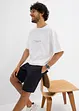 T-Shirt mit 3D-Print aus reiner Bio-Baumwolle, Loose Fit, bonprix