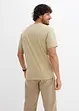 T-Shirt mit Minimalprint aus reiner Bio-Baumwolle, bonprix