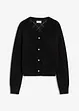 Ajour-Strickjacke aus Baumwolle, bonprix