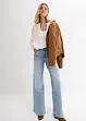 Wide-Leg-Jeans, High Waist, bonprix