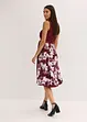 Dirndl avec broderie et jupe en velours (ens. 2 pces), bonprix