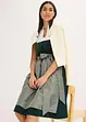 Dirndl mit Samt in Midilänge (2-tlg.Set), bonprix