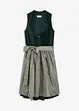 Dirndl mit Samt in Midilänge (2-tlg.Set), bonprix
