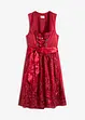 Dirndl mit Pailletten Schürze (2-tlg.Set), bonprix