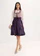 Dirndl mit bestickter Schürze (2-tlg. Set), bonprix