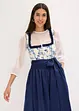 Dirndl mit bestickter Schürze (2-tlg. Set), bonprix