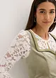 Dirndl mit Pailletten Schürze (2-tlg.Set), bonprix
