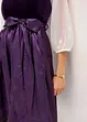 Dirndl mit Samt in Midilänge (2-tlg.Set), bonprix