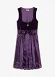 Dirndl mit Samt in Midilänge (2-tlg.Set), bonprix