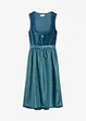 Dirndl mit Samt in Midilänge (2-tlg.Set), bonprix