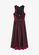 Dirndl mit Samt in Midilänge (2-tlg.Set), bonprix