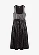 Dirndl mit Samt in Midilänge (2-tlg.Set), bonprix