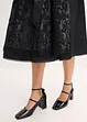 Dirndl mit Samt in Midilänge (2-tlg.Set), bonprix