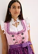 Dirndl mit Pailletten Schürze (2-tlg.Set), bonprix