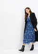 Robe midi en mesh, bonprix