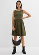 Shirtkleid mit Taschen aus reiner Baumwolle, bonprix