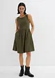 Shirtkleid mit Taschen aus reiner Baumwolle, bonprix