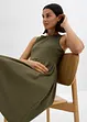 Shirtkleid mit Taschen aus reiner Baumwolle, bonprix