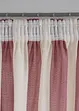 Rideau rayé avec polyester recyclé (1 pce), bonprix