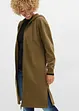 Long gilet zippé en molleton, base fendue sur les côtés, bonprix