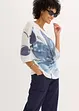 Pull à imprimé floral, bonprix